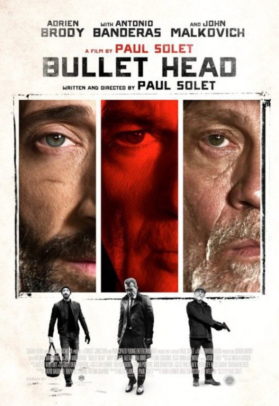 Cartel de Bullet Head: Trampa mortal - Estados Unidos