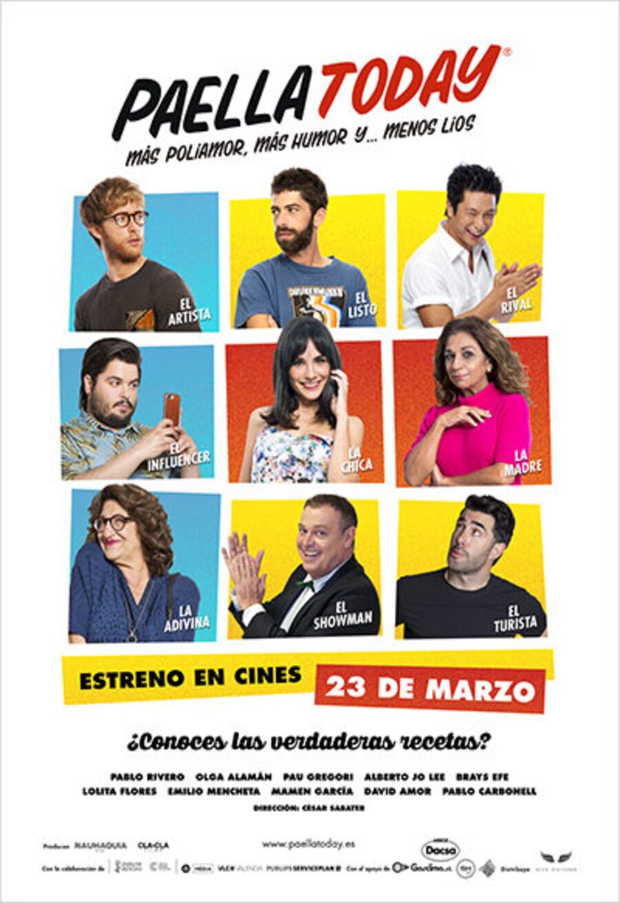 Cartel de Paella Today - Póster España