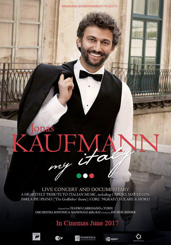 Cartel de Jonas Kaufmann: My Italy - Poster #2