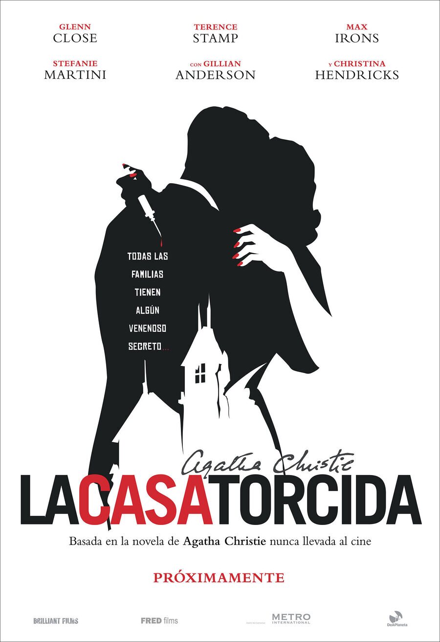 Cartel de La casa torcida - Teaser poster