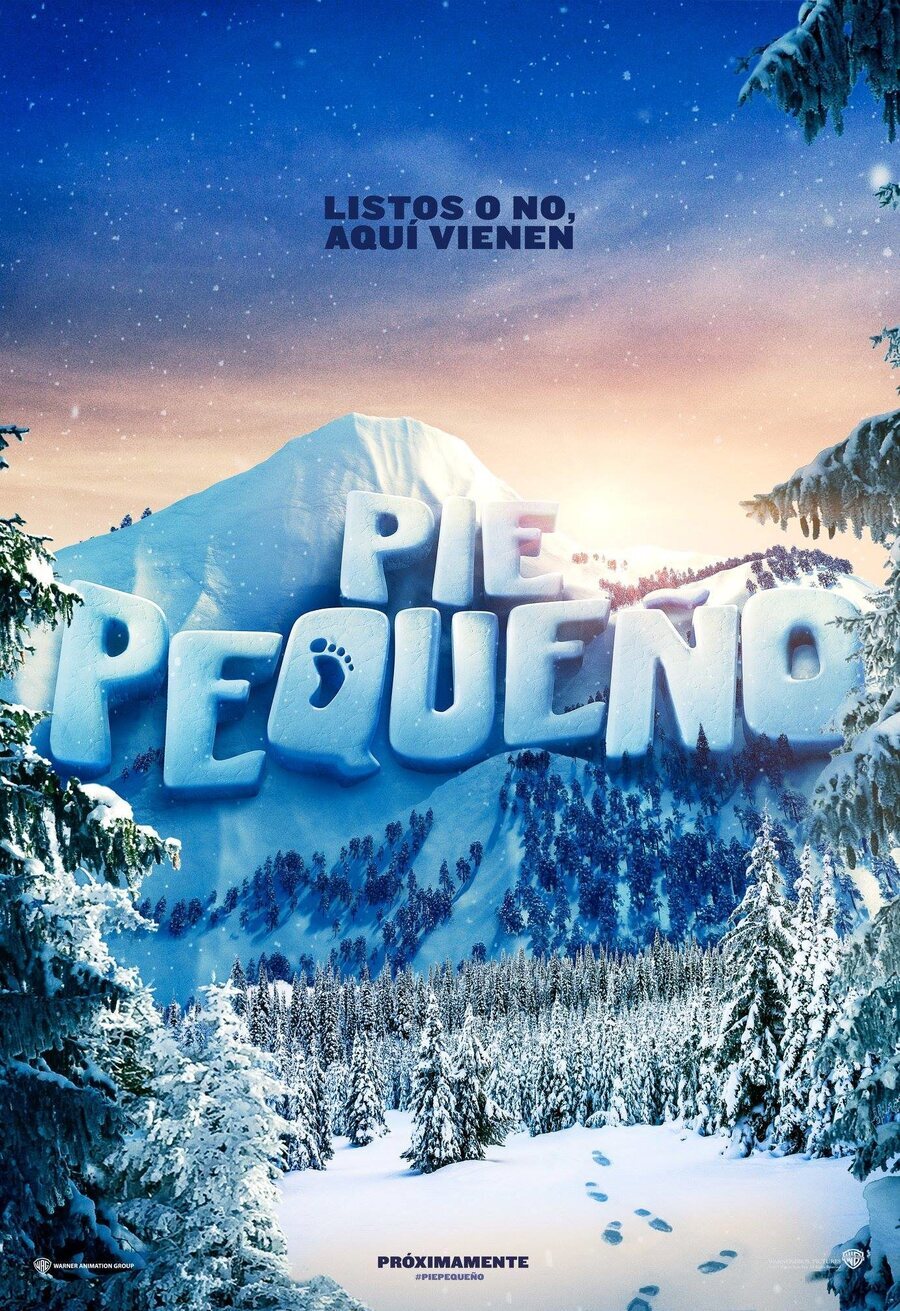 Cartel de Smallfoot - México 2