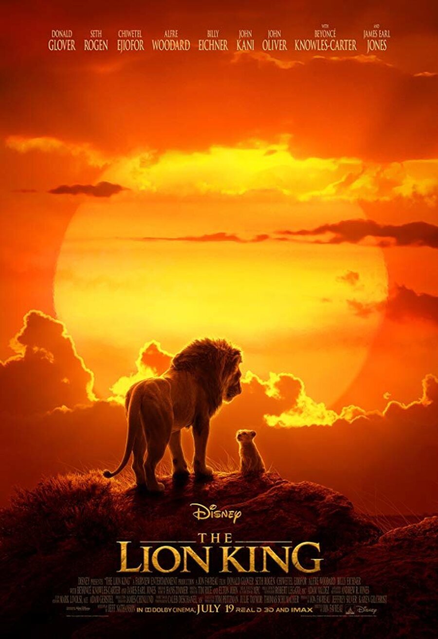 Cartel de El Rey León - EEUU