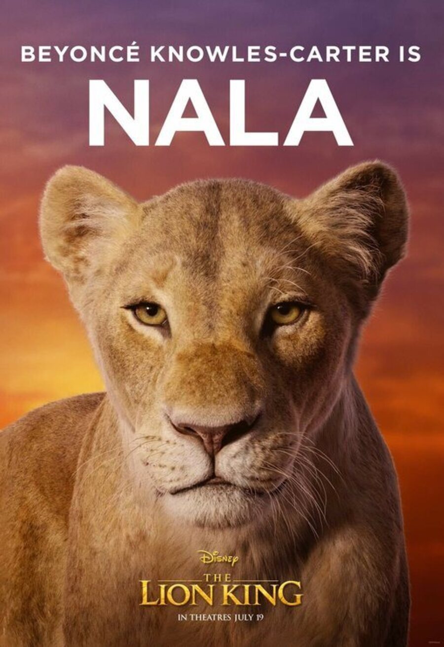 Cartel de El Rey León - Nala