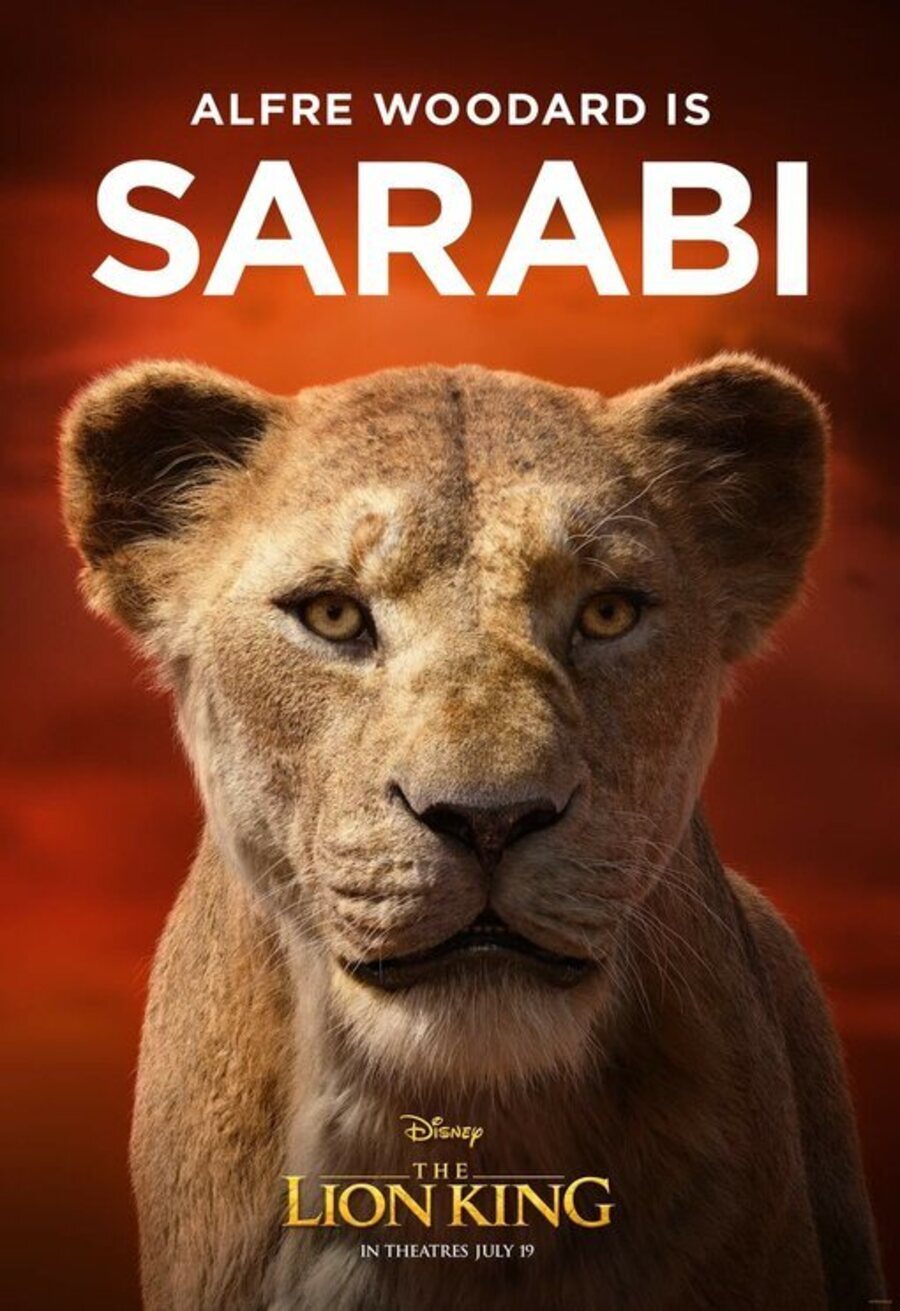 Cartel de El Rey León - Sarabi