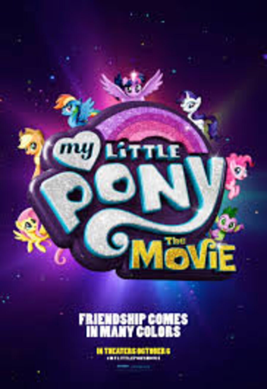 Cartel de My little pony: La película - Poster inglés
