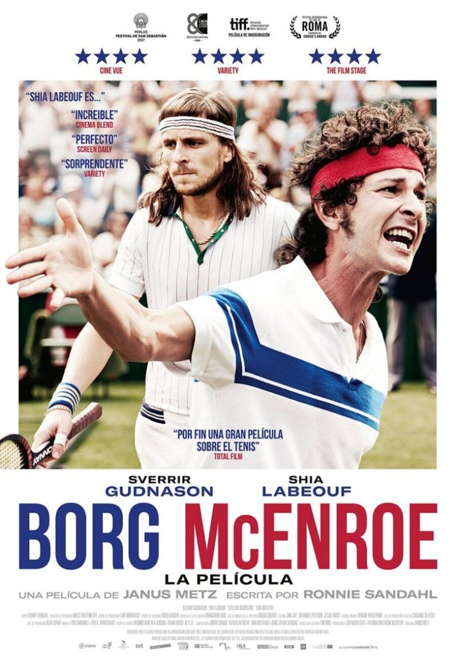 Cartel de Borg McEnroe - póster español