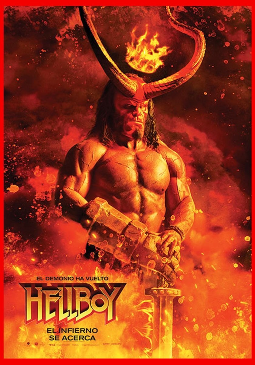 Cartel de Hellboy - México