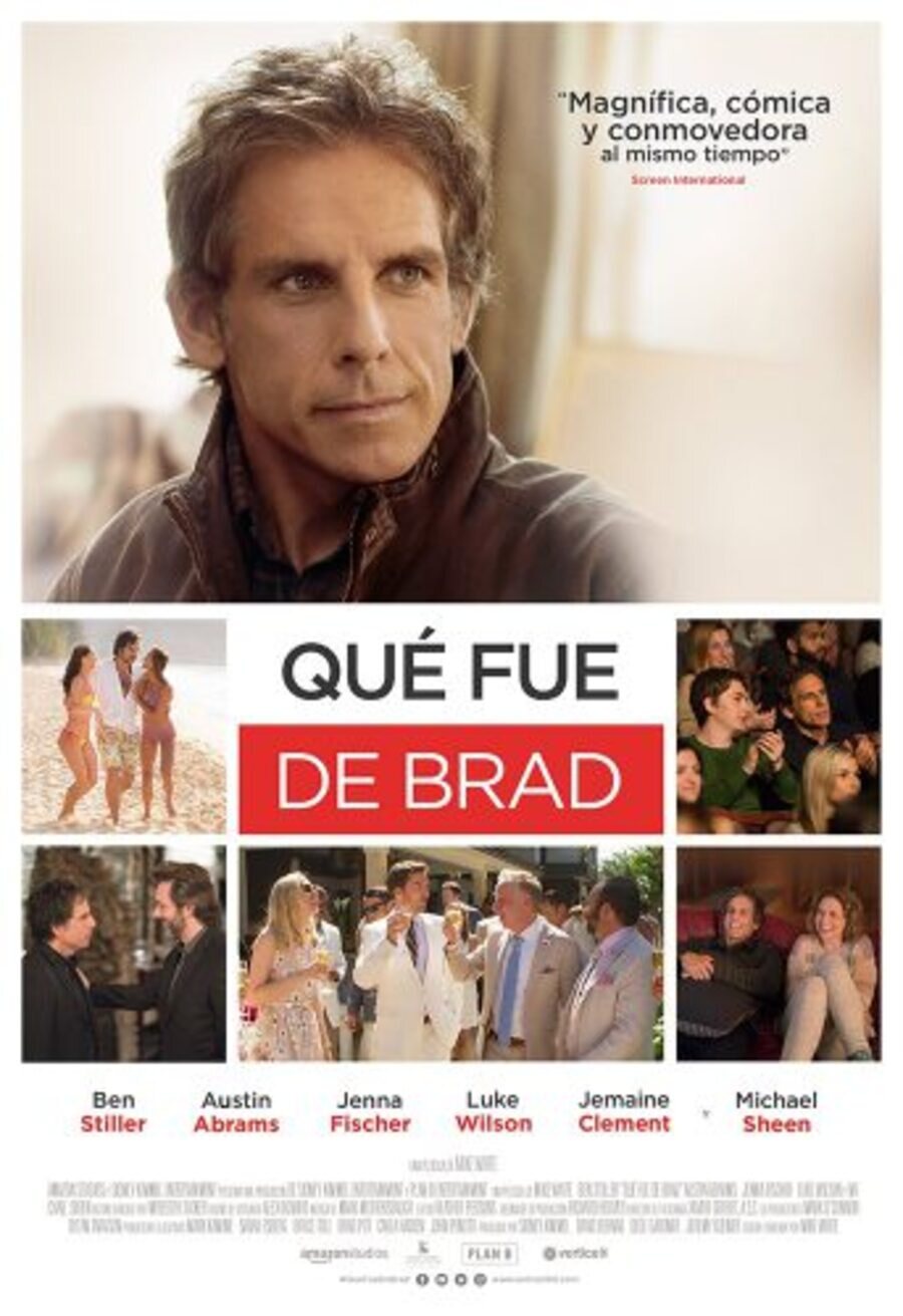 Cartel de Qué fue de Brad - Español