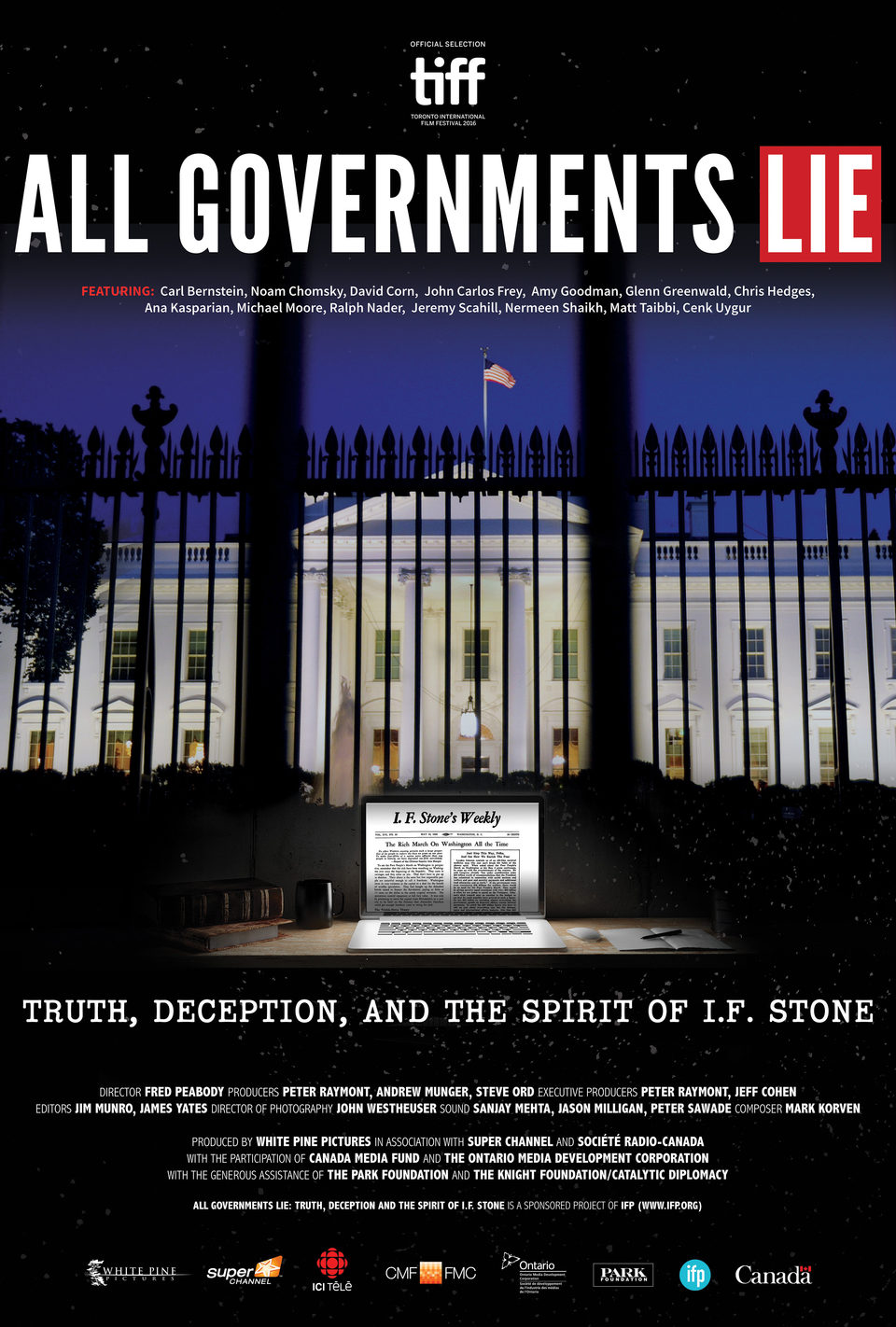 Cartel de Todos los gobiernos mienten - EE.UU.