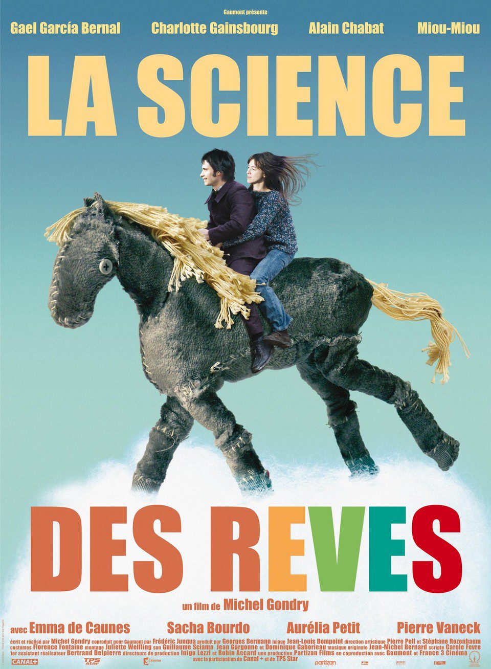 Cartel de La ciencia del sueño - Francia