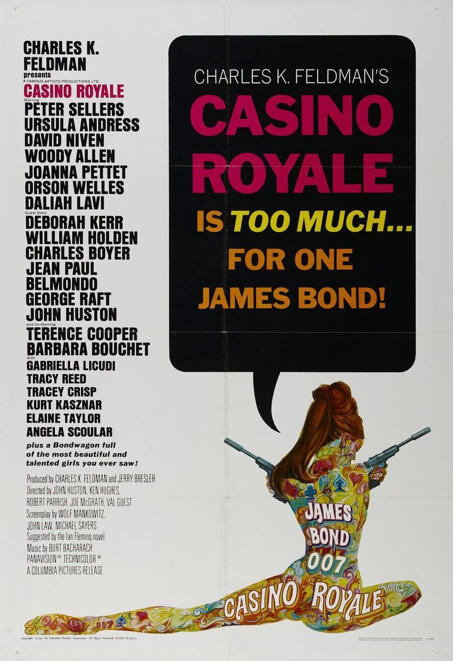 Cartel de Casino Royale - Estados Unidos