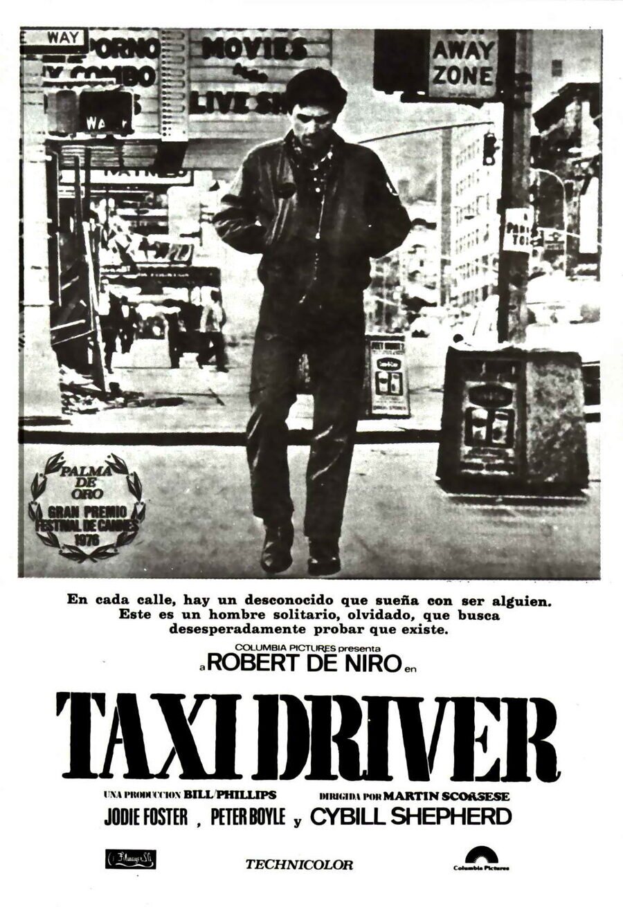 Cartel de Taxi Driver - España