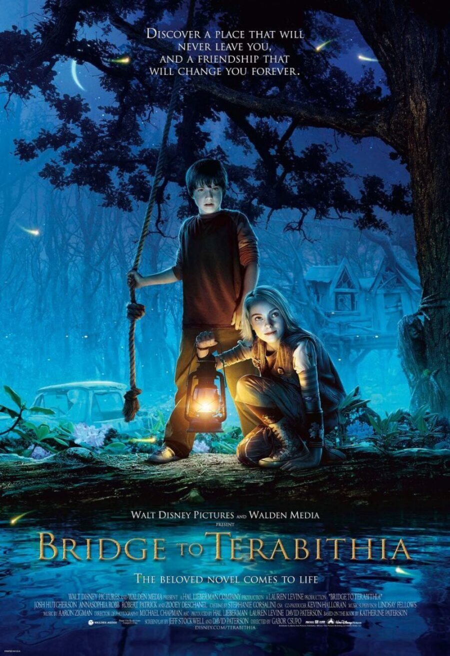 Cartel de Un puente hacia Terabithia - Estados Unidos