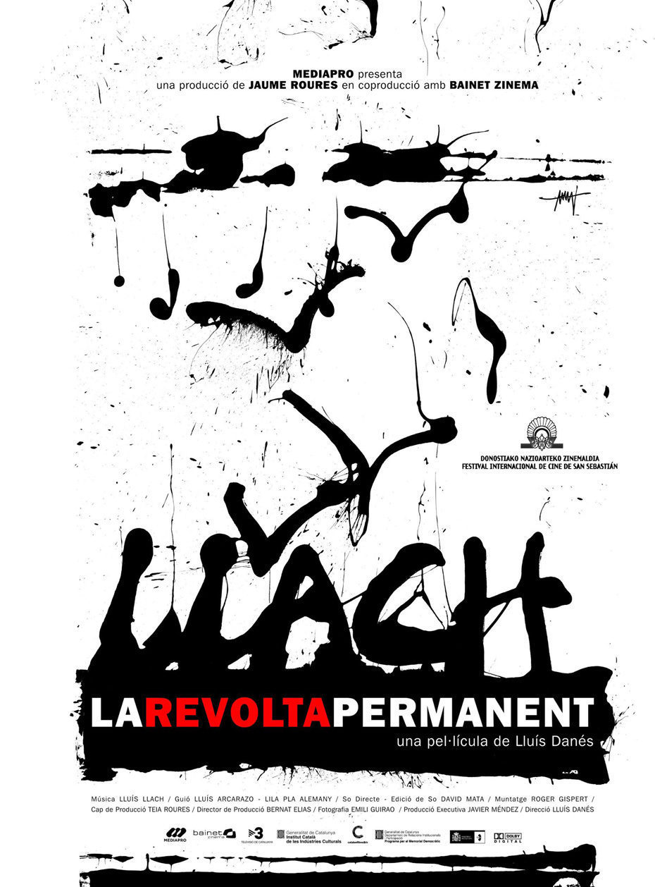 Cartel de Llach: La revuelta permanente - España