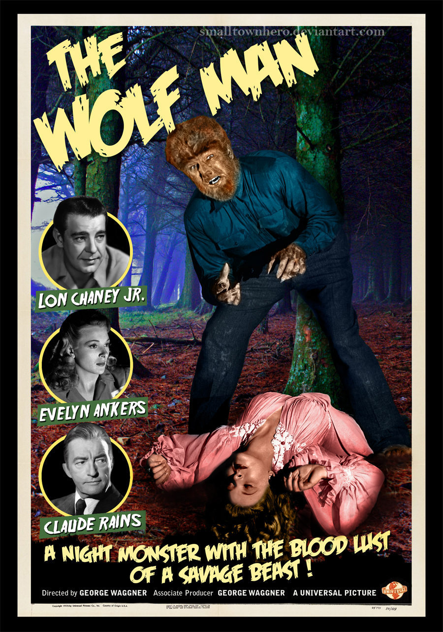 Cartel de El hombre lobo - Poster #1