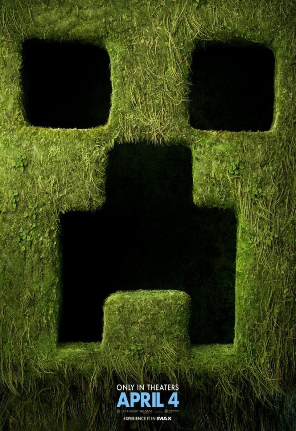 Cartel de Una película de Minecraft - Cartel EEUU