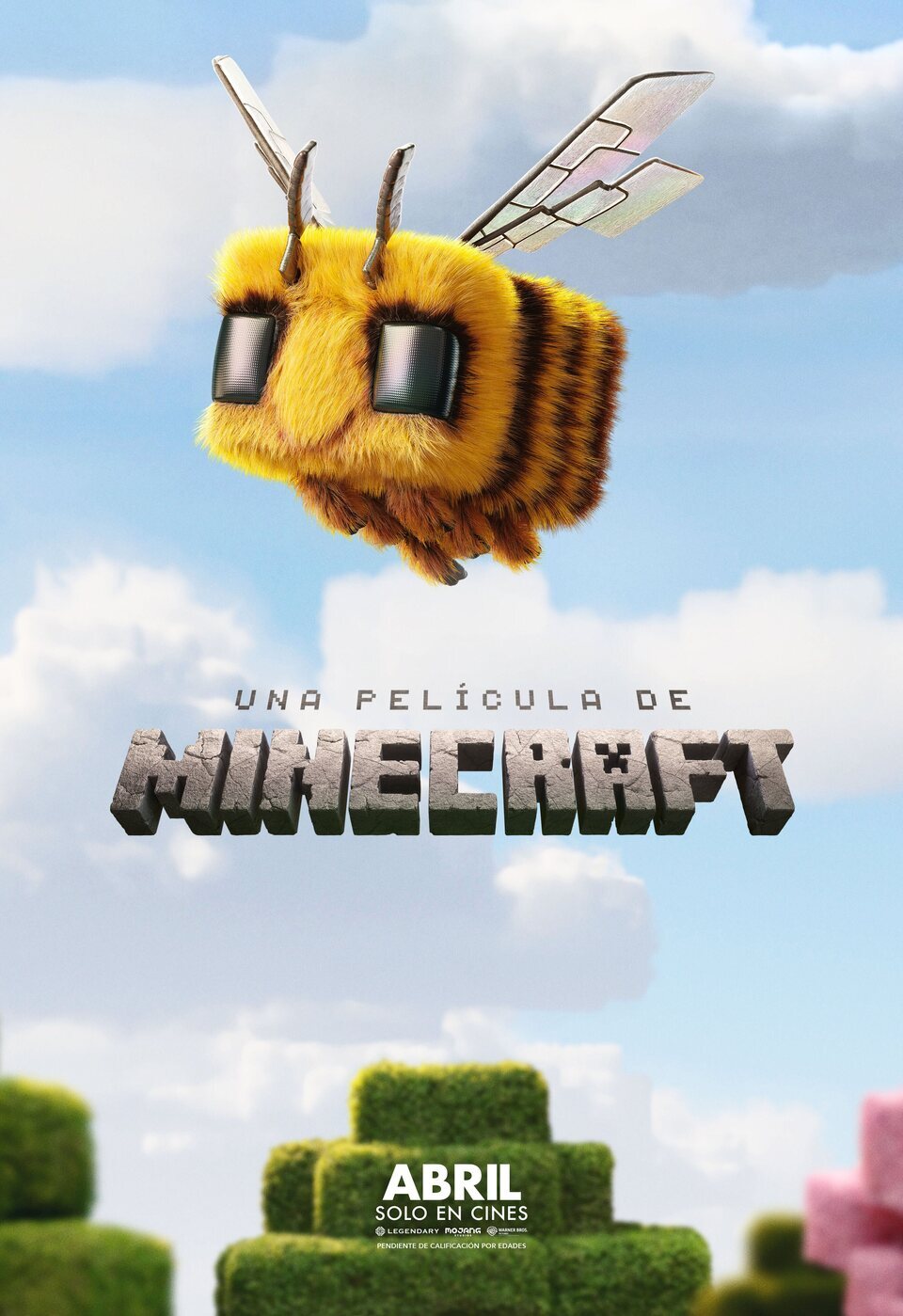 Cartel de Una película de Minecraft - Cartel teaser España 'Una película de Minecraft'