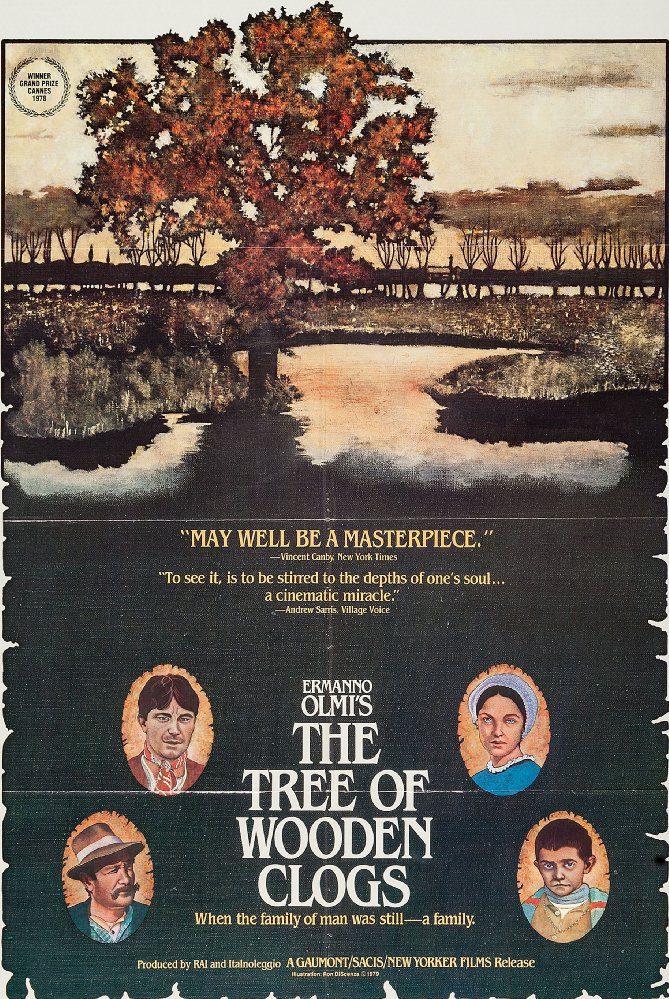 Cartel de El árbol de los zuecos - 'The Tree Of Wooden Clogs' Old Poster