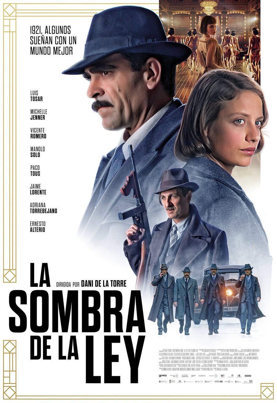Cartel de La sombra de la ley - Póster final