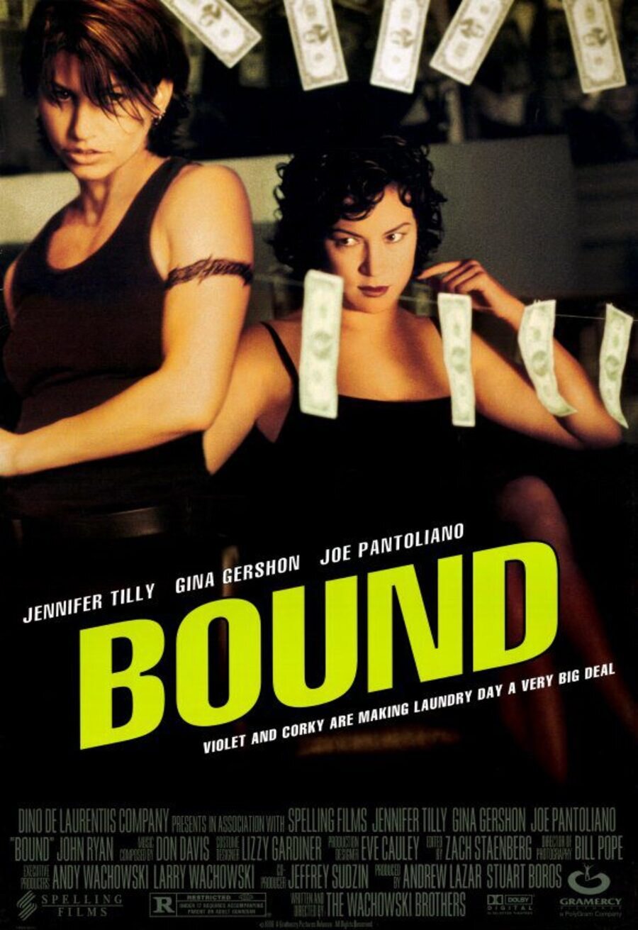 Cartel de Lazos ardientes - Bound