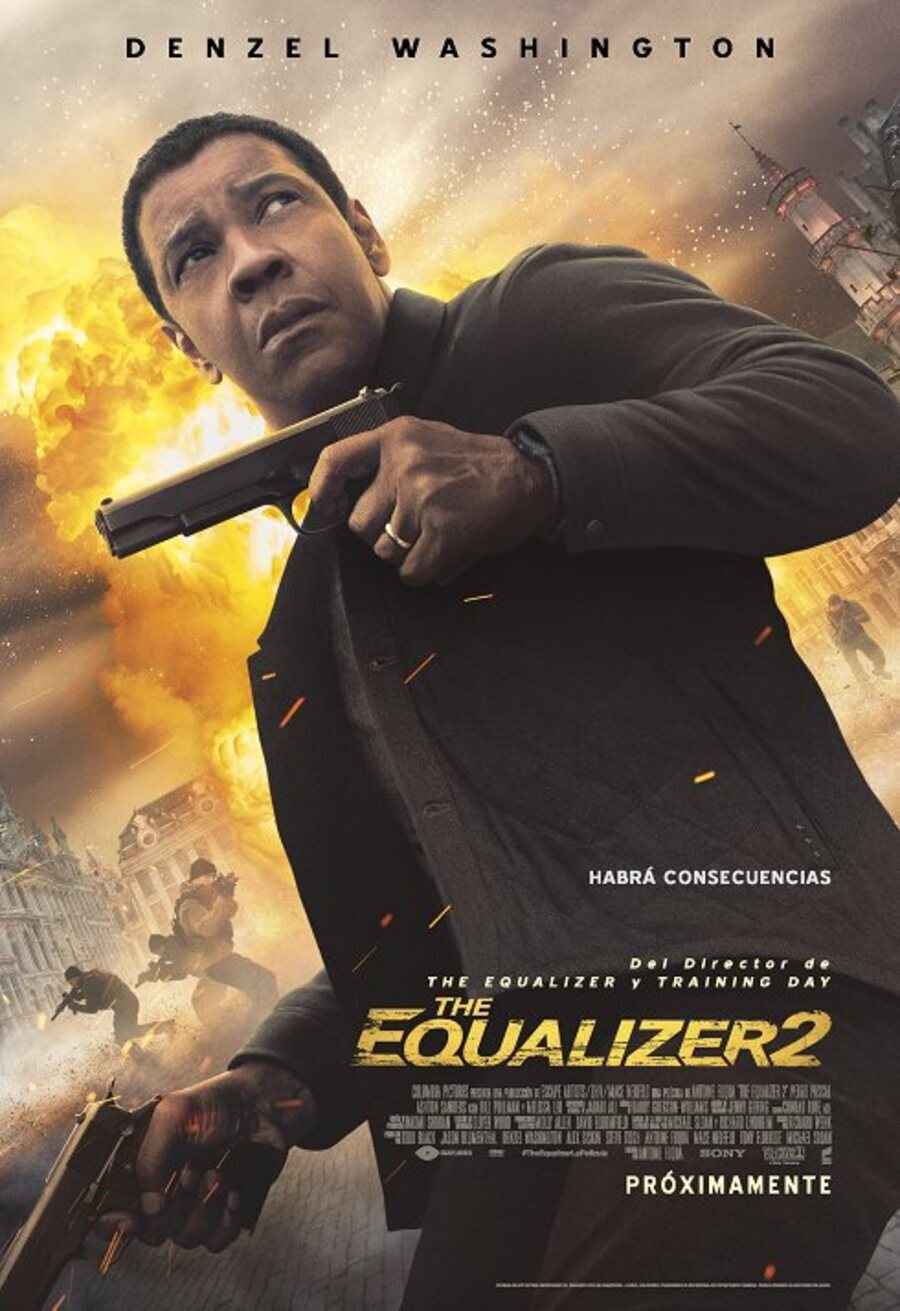 Cartel de The Equalizer 2 - España
