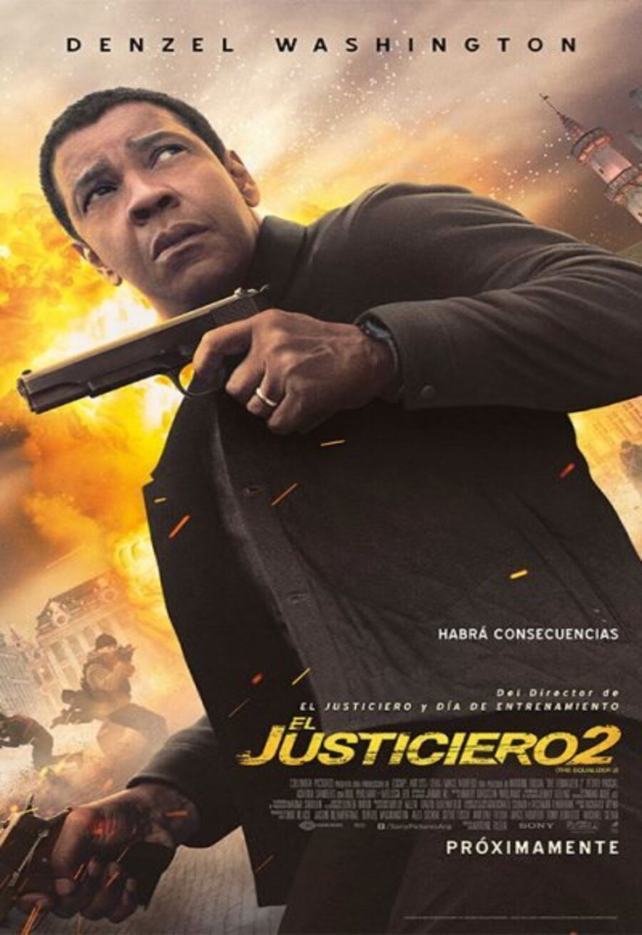 Cartel de The Equalizer 2 - México