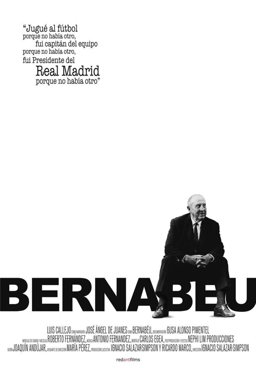 Cartel de Bernabéu - Cartel España