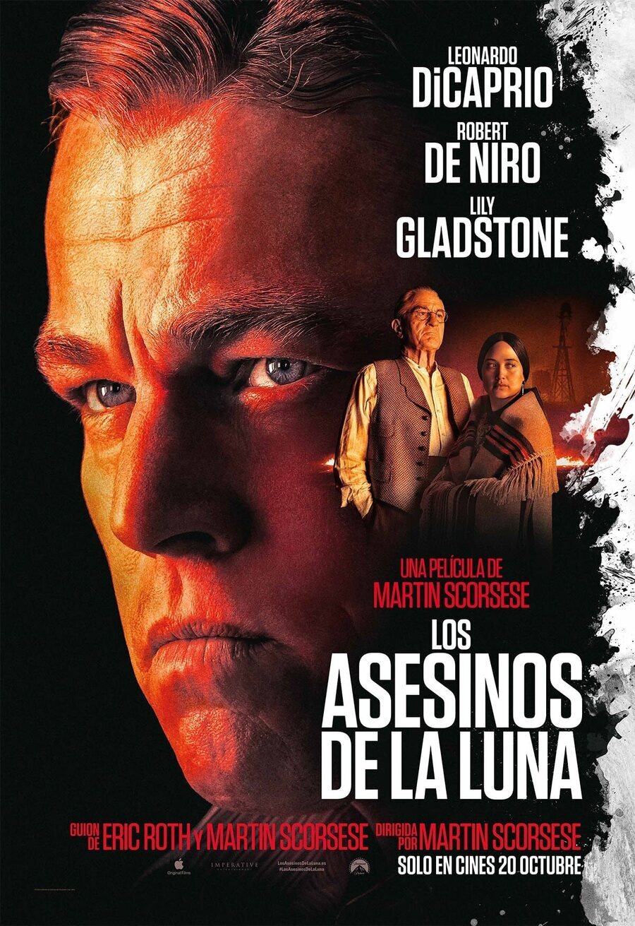 Cartel de Los asesinos de la luna - Los asesinos de la luna