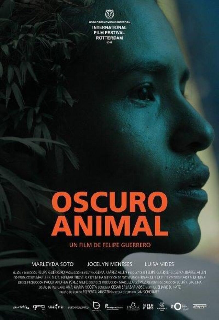 Cartel de Oscuro animal - cartel