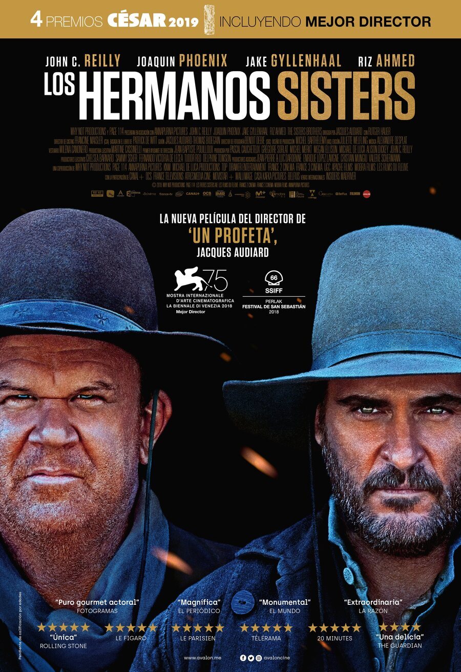 Cartel de Los Hermanos Sisters - España