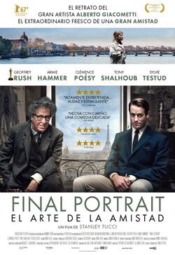 Final Portrait. El Arte de la Amistad