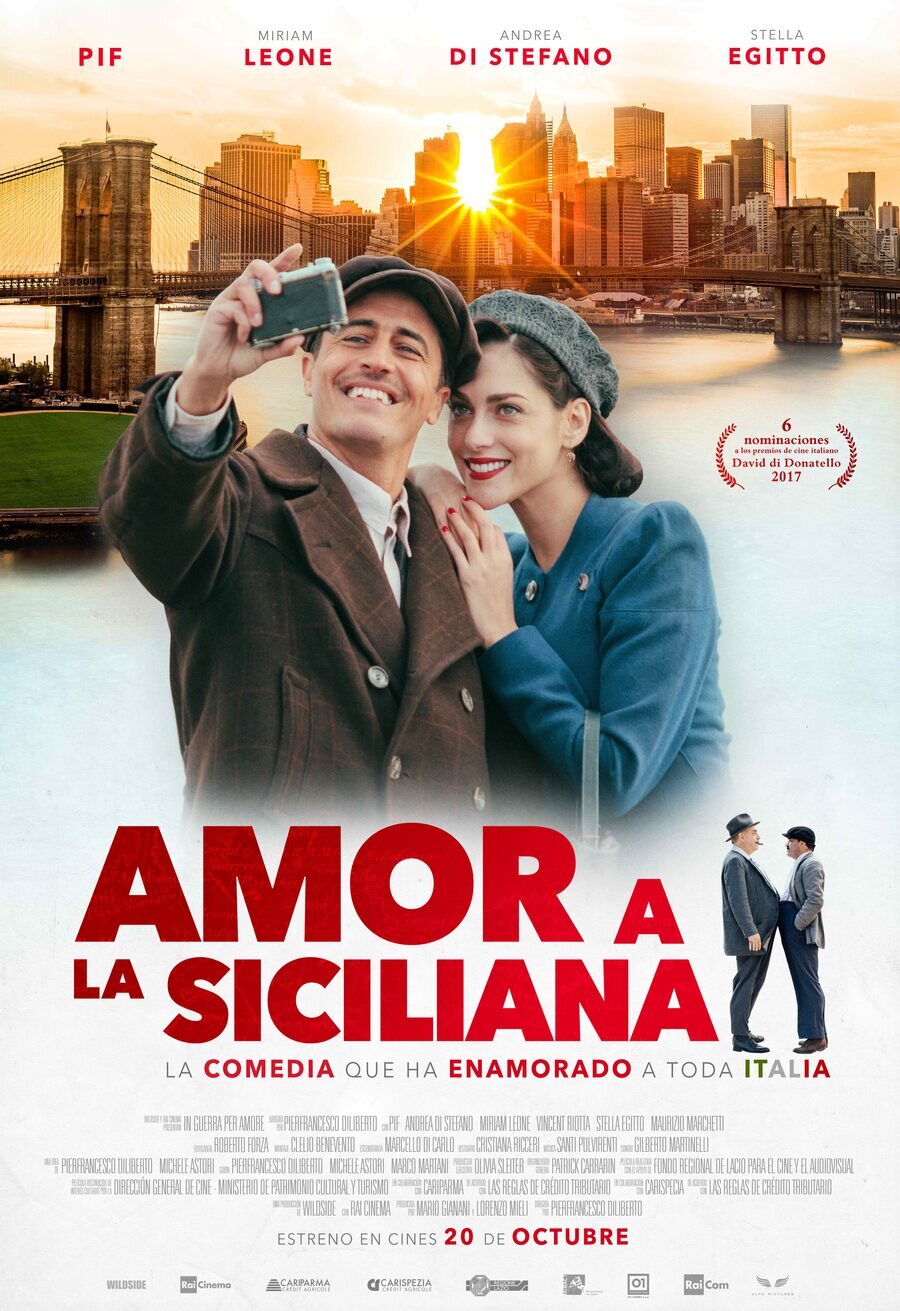 Cartel de Amor a la siciliana - España