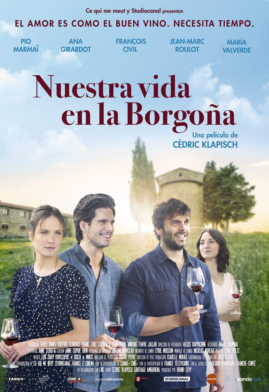 Cartel de Nuestra vida en la Borgoña - España