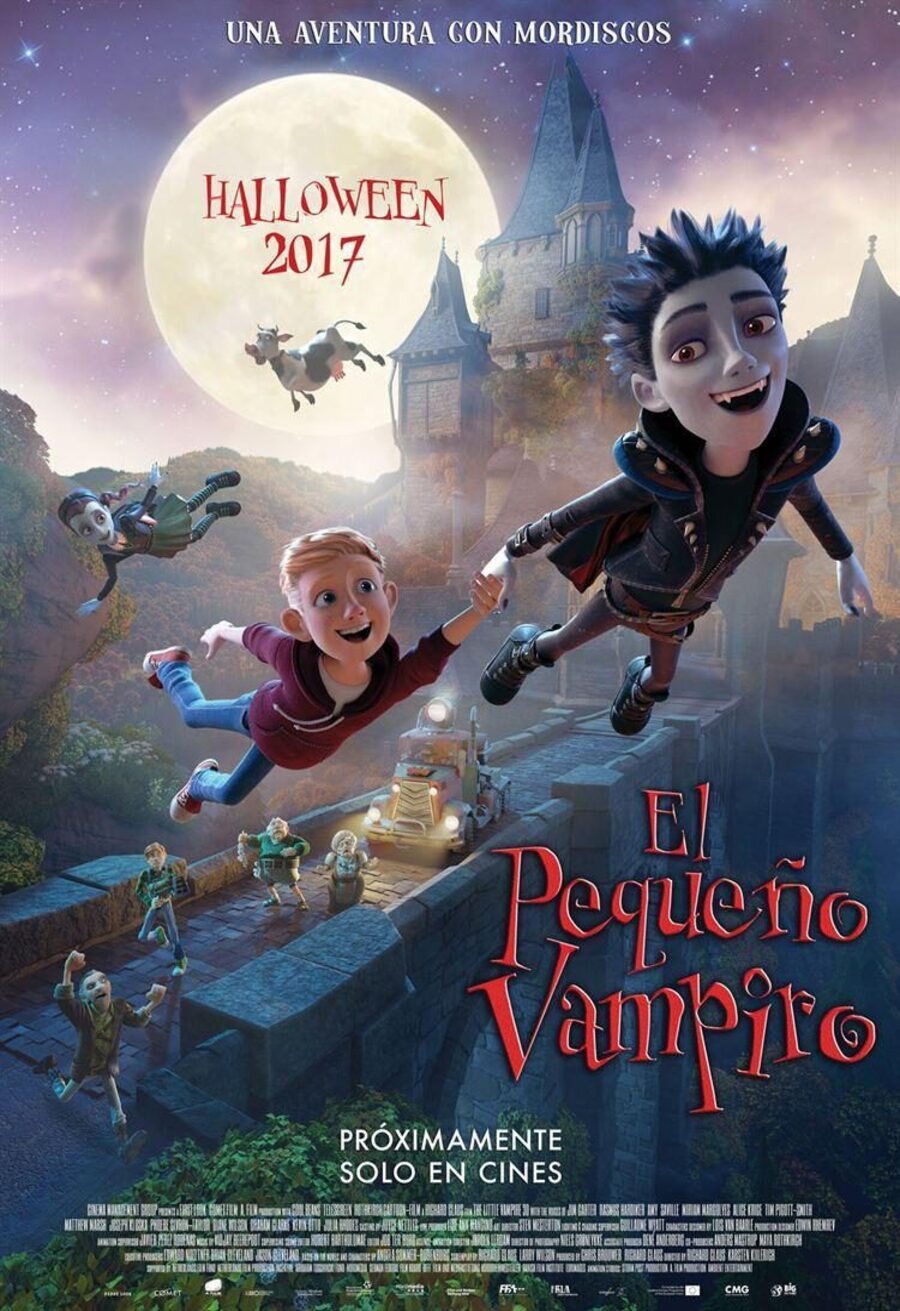 Cartel de El Pequeño Vampiro - Español