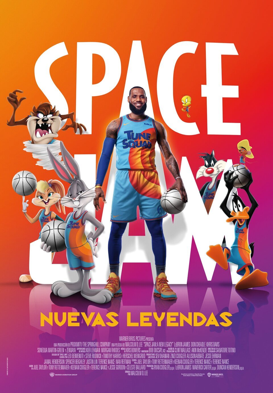 Cartel de Space Jam: Nuevas Leyendas - España Final