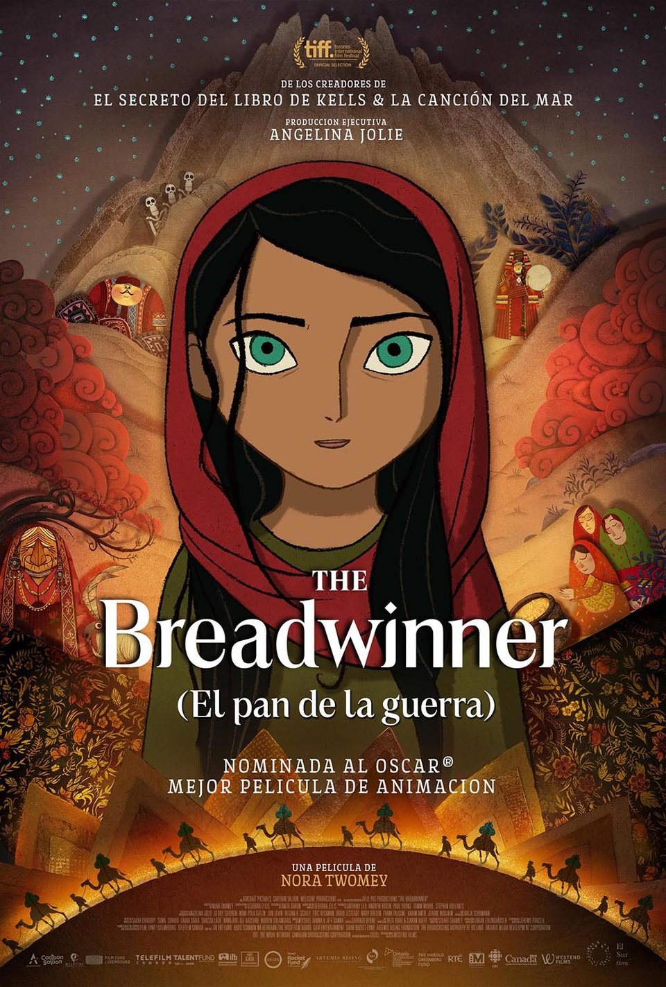 Cartel de El pan de la guerra (The Breadwinner) - España