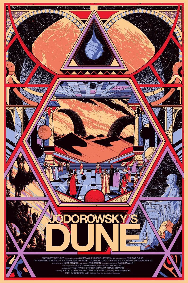 Cartel de Jodorowsky's Dune - CARTEL USA
