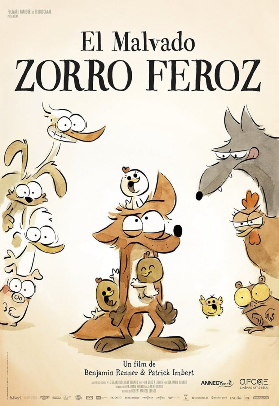 Cartel de El malvado zorro feroz - España