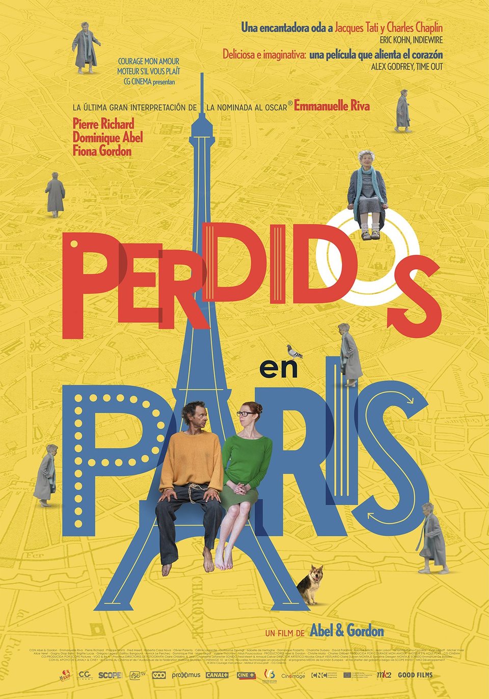 Cartel de Perdidos en París - España