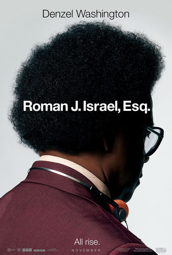 Cartel de Roman J. Israel, Esq - Estados Unidos