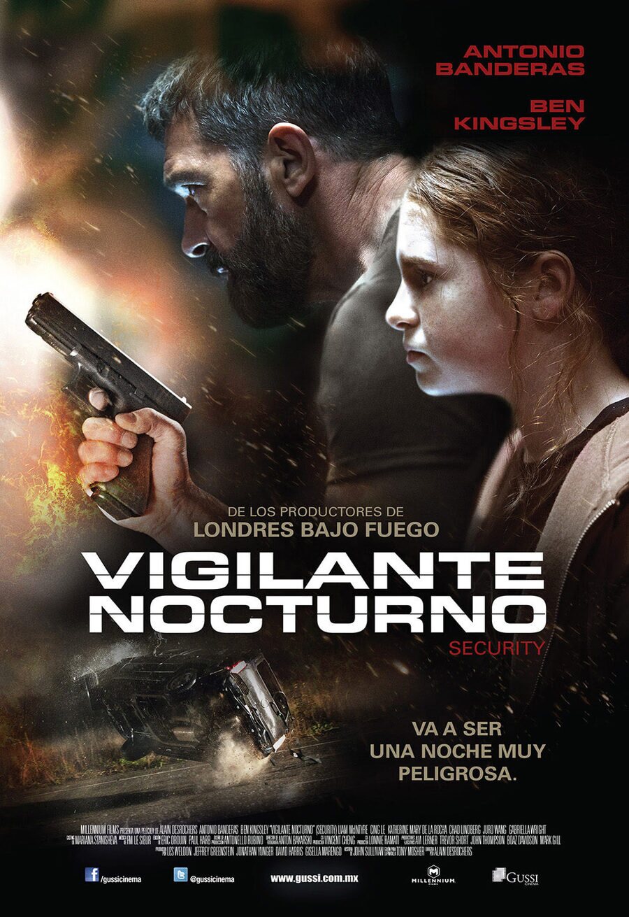 Cartel de Vigilante nocturno - Cartel México