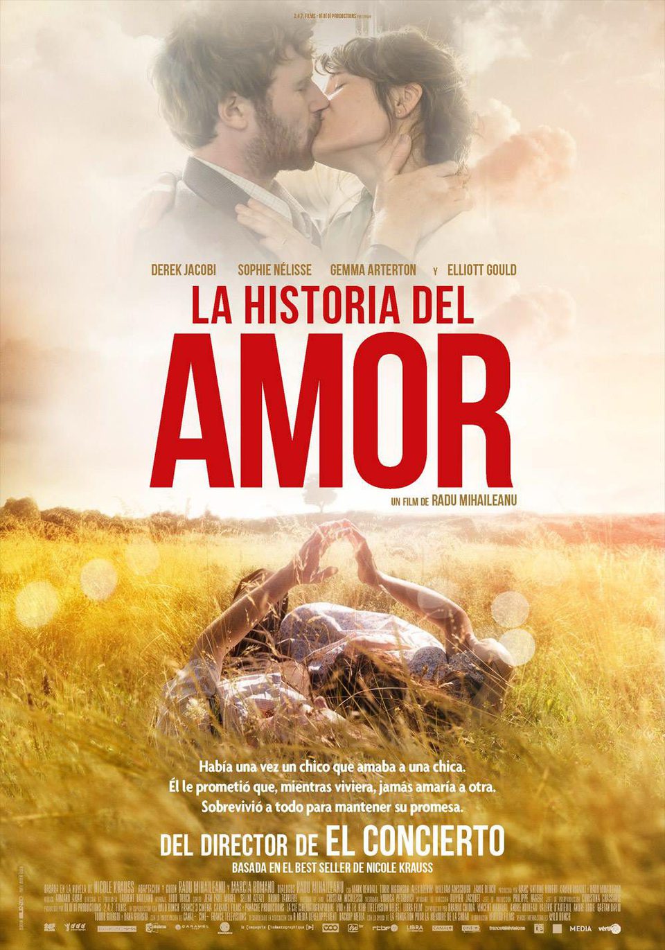 Cartel de La historia del amor - España