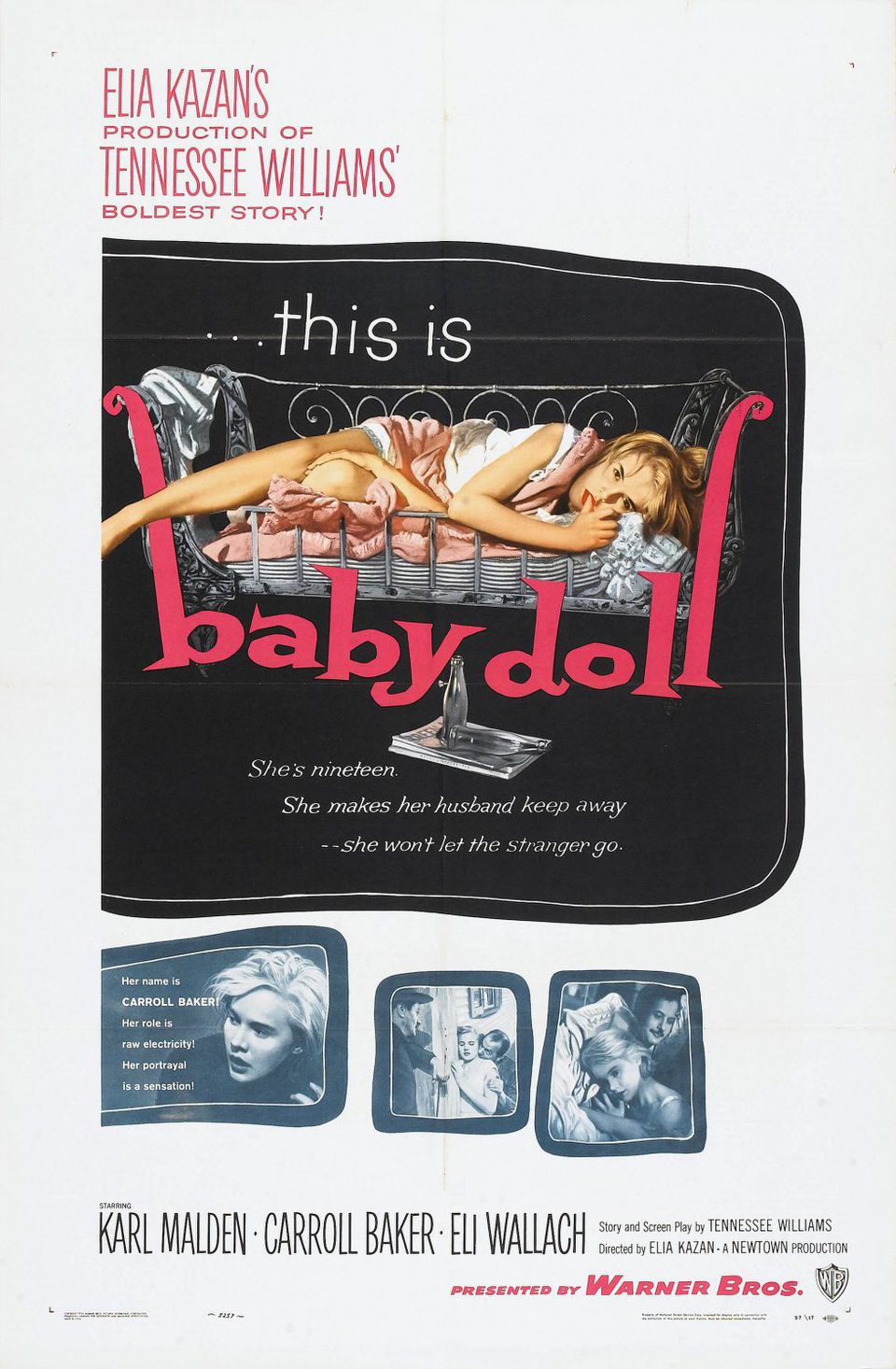 Cartel de Baby Doll - EEUU