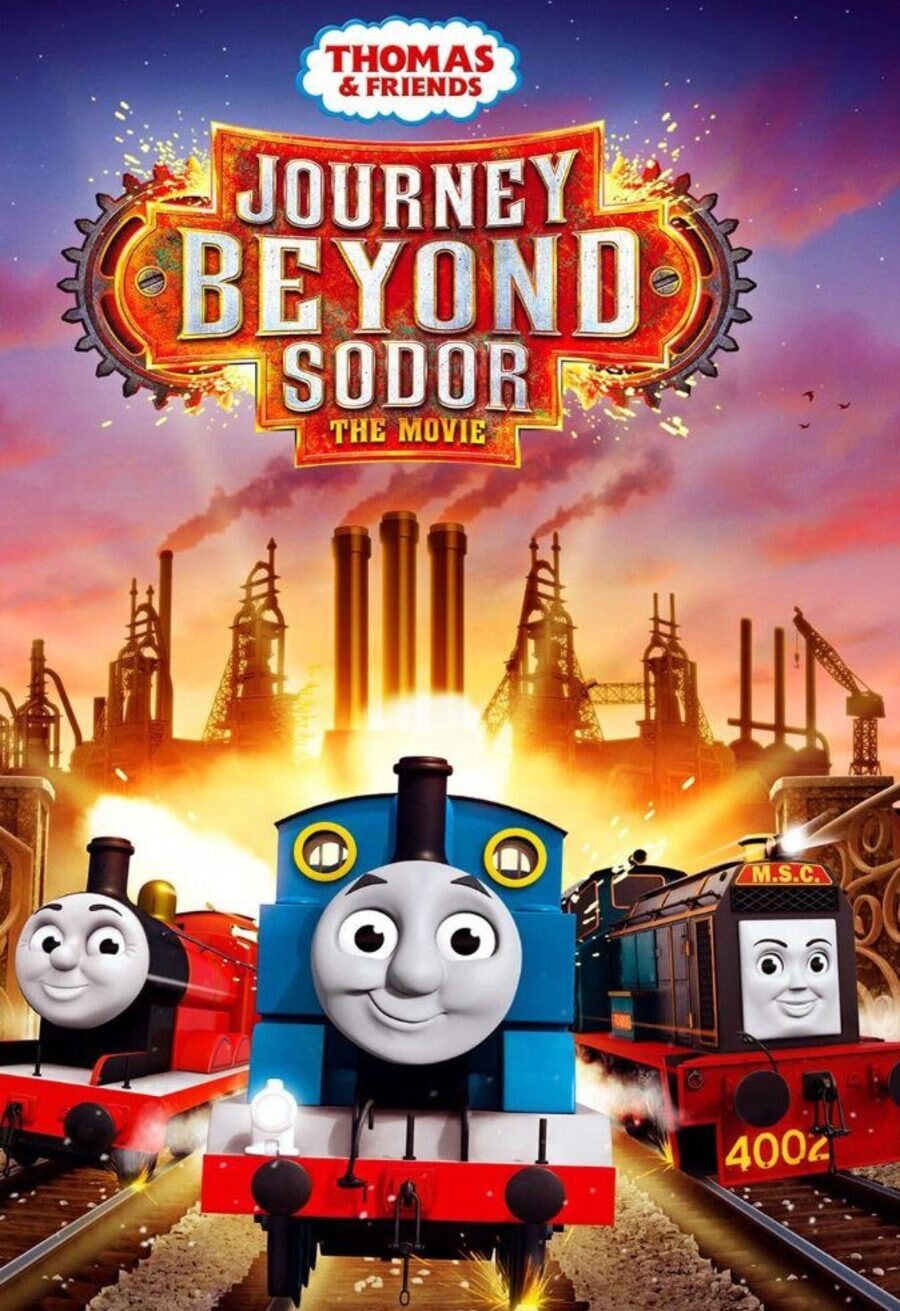 Cartel de Thomas y sus amigos: El viaje más allá de Sodor - Reino Unido