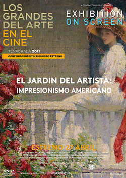 Cartel de El Jardín del Artista: Impresionismo Americano