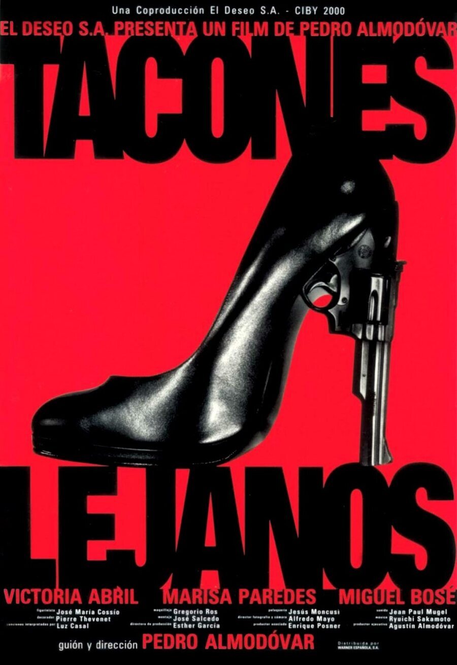 Cartel de Tacones lejanos - Cartel