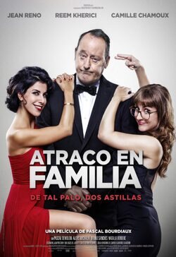 Cartel de Atraco en familia