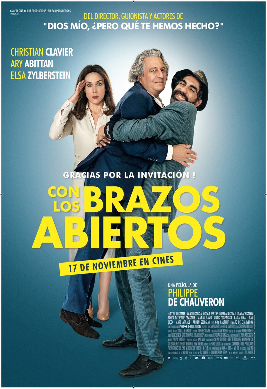 Cartel de Con los brazos abiertos - España