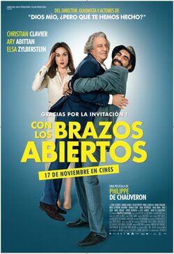 Cartel de Con los brazos abiertos