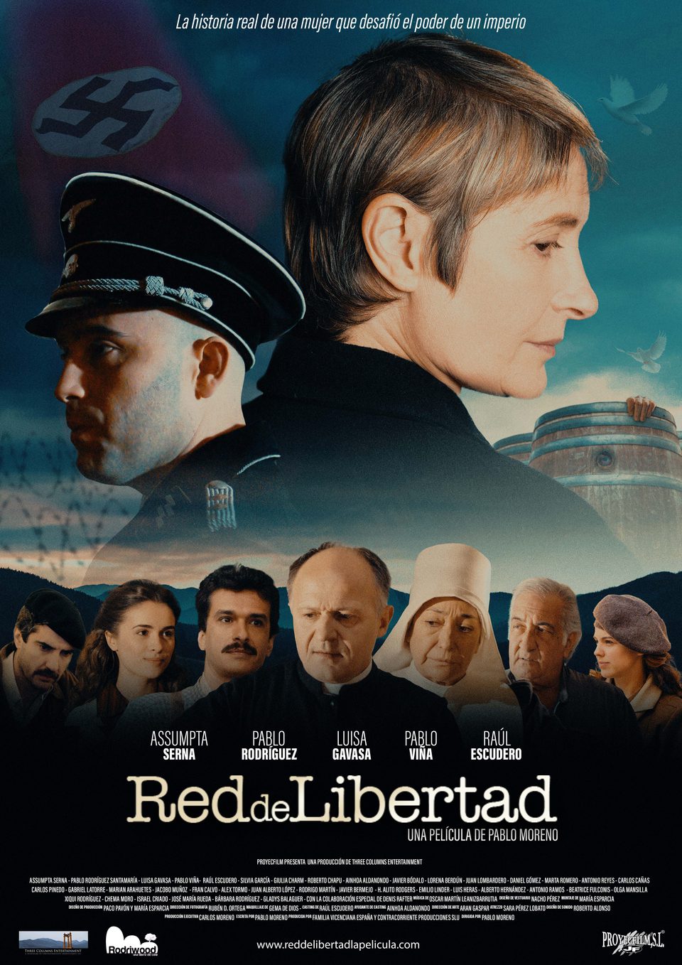 Cartel de Red de libertad - España